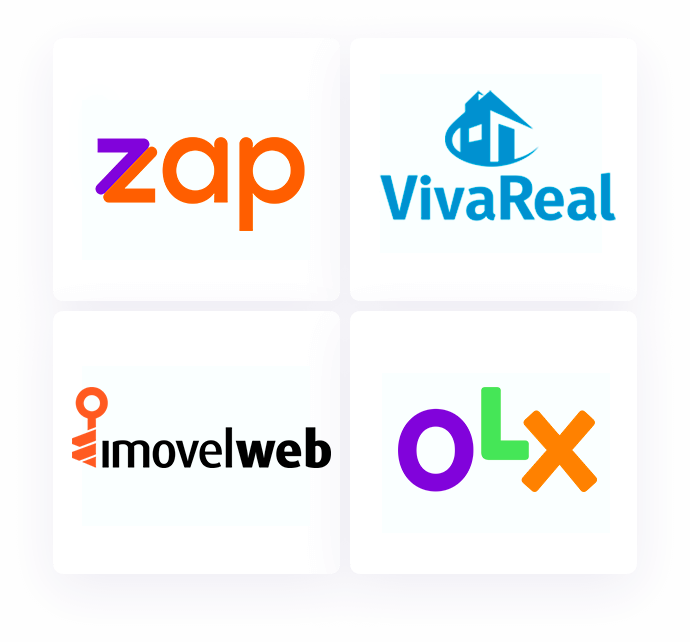 OLX, Zap, VivaReal, Imovelweb
